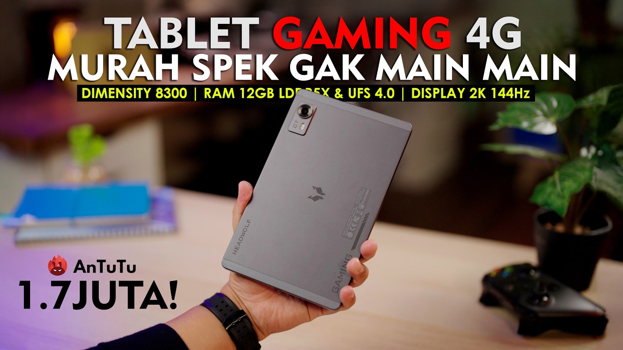 SIKAT Sebelum HARGA NAIK🔥TABLET GAMING GANAS Harga MeRAKYAT‼️HEADWOLF Titan 1