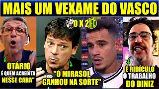 🔥EITA! CRAQUE NETO E CASÃO ESCULACHAM DINIZ E COUTINHO APÓS MAIS UM VEXAME DO VASCO NO BRASILEIRÃO😮