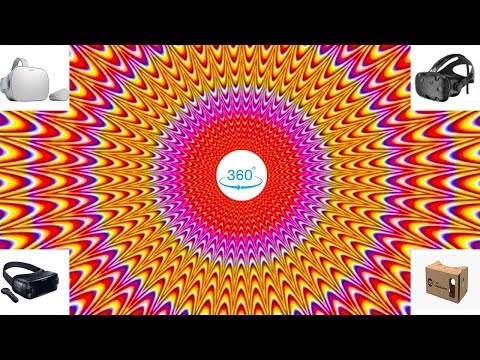 Optical illusion Room 360 VR FULL LSD EFFECT PART 1[Nafki Creations]