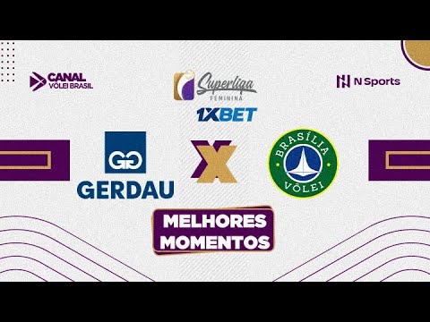 GERDAU MINAS 3 X 1 BRASÍLIA VÔLEI | MELHORES MOMENTOS | SUPERLIGA FEMININA | NSPORTS