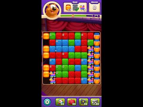 Toon Blast Level 8274 - NO BOOSTERS 🐻🐺🐱 | SKILLGAMING ✔️