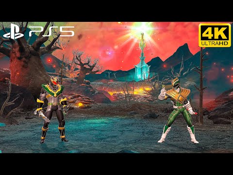Power Rangers Battle for the Grid | Lord Drakkon vs Tommy Oliver | PS5 Gameplay 4K