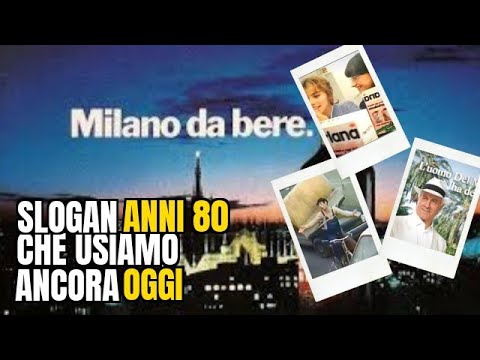 📺 La vita negli anni 80 - Gli slogan che usiamo ancora oggi 📺