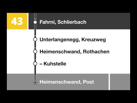 STI Ansagen • 43 • Thun – Steffisburg – Fahri – Unterlangenegg – Heimenschwand