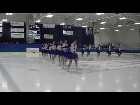 Miami University Senior Varsity Synchronized Skating Long Program @Porter 2013