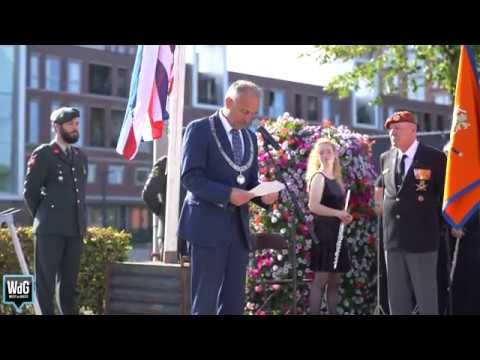 Sfeerimpressie herdenking bevrijding van Weert