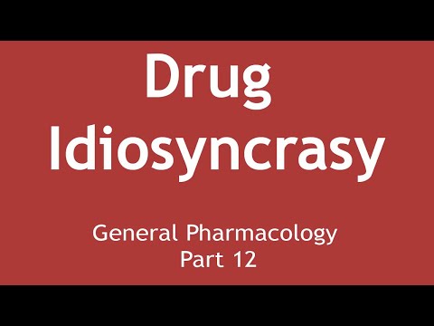 Drug Idiosyncrasy ( General Pharmacology Part 12 ) | Dr. Shikha Parmar