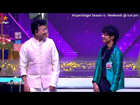 அப்படியே #Nikil மாதிரியே பண்றீங்க sir 😂 | Super Singer Season 11 | Episode Promo