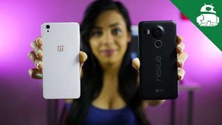 Nexus 5x Vs OnePlus X