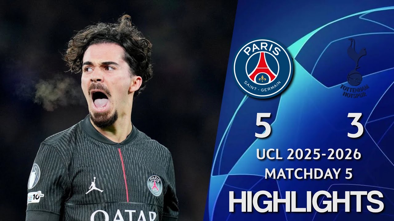 PSG vs Tottenham Highlights HD