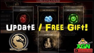 Mortal Kombat 11 Update, how to unlock Free Gift 500,000 Koins!
