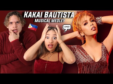 The Best Filipino Singing Comedian| Waleska & Efra react to Kakai Bautista Broadway Musical Medley