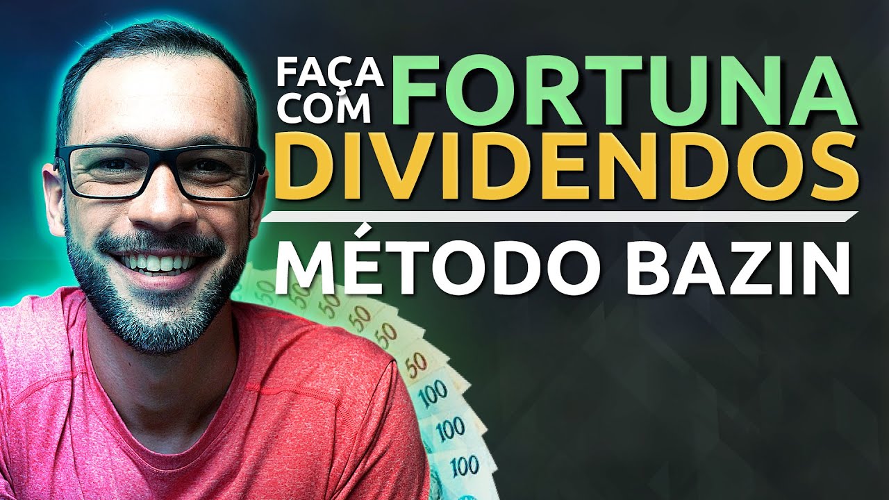 MELHOR ESTRATÉGIA para receber DIVIDENDOS e ter liberdade financeira | MÉTODO BAZIN NA PRÁTICA!