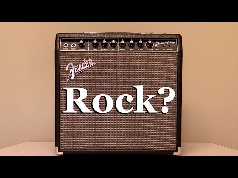 Fender Champion 40: 5 Quick Steps For A Great Rock Tone!