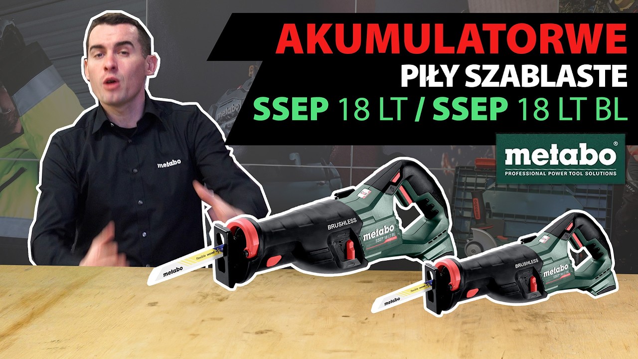 Akumulatorowa PIła Szablasta - Metabo SSEP 18 LT | Metabo SSEP 18 LT