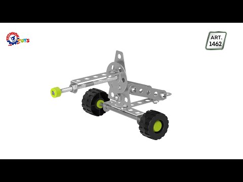 Конструктор металлический ТехноК Военная техника 201 деталь (1462)