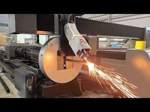 AMG Laser cutting (plate+pipe) - L steel - bevel - (No. B07)
