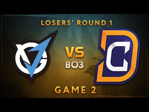 Team VGJ vs Digital Chaos Game 2 - Dota Summit 7: Losers' Round 1