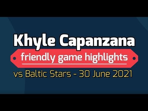 Khyle's highlights: Friendly game vs Baltic Stars - 30 June 2021