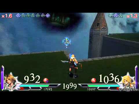 Dissidia 012 - Tidus vs Zidane (Seaside Hill)