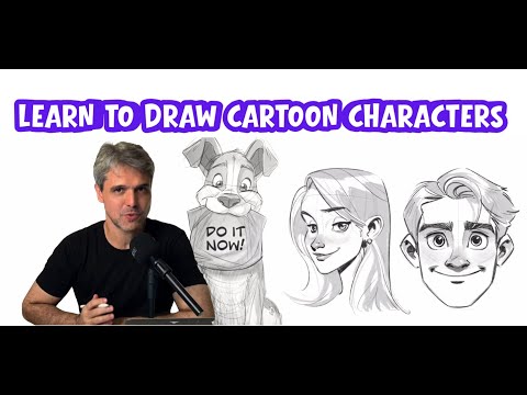 Learn To Draw Cartoon Characters with Carlos Gomes Cabral