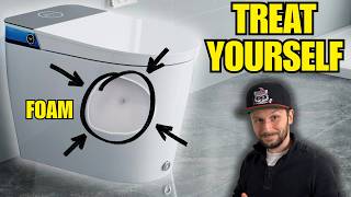 The HOROW T38P Smart Toilet Has Foam To Catch Your 💩