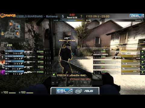 EMS One European Qualifications 2014 - Vorrunde EYES ON U vs.fish.l33t (de_inferno)