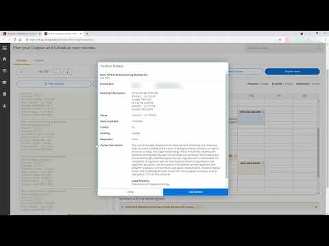 4 Registering For Courses
