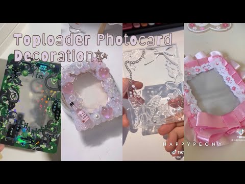 #8 ✧.* Toploader Photocard Decoration✧.*