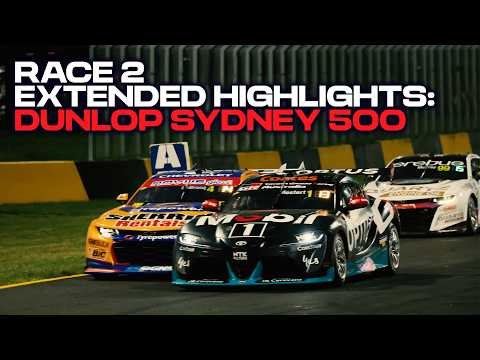 Extended Race 2 Highlights - DUNLOP Sydney 500 | 2026 Repco Supercars Championship