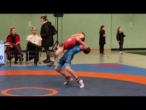 Wrestling / Ringen, MDM 2023, Jugend B, 48 kg, Freestyle, Schmidt - Genth