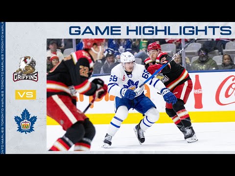 Toronto Marlies vs. Grand Rapids Griffins | Game Highlights | December 07, 2025