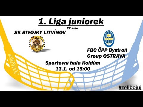 Highlights 1. liga juniorek: SK Bivojky Litvínov vs FBC ČPP Bystroň Group OSTRAVA