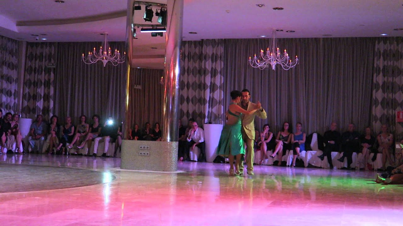 Giselle Gatica-Lujan y Roque Castellano at Canary Islands 2015 Tango Festival