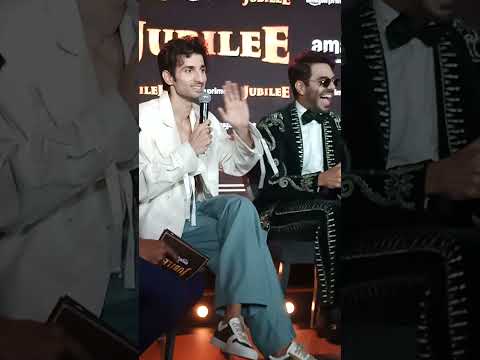 SIDDHANT GUPTA Speaking during trailor launch event of Web Series JUBILEE #ytshorts #shorts