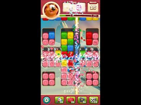 Toon Blast Level 2395 - NO BOOSTERS 🐻🐺🐱 | SKILLGAMING ✔️