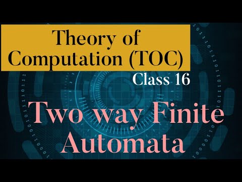 Theory of Computation introduction TOC class 1 in Telugu