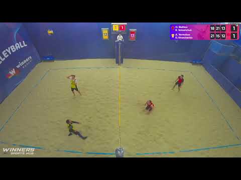 22:10 O. Bielikov / R. Voloshchuk - A. Yermakov / D. Kharchenko 16.04.2023 |Winners Beach Volleyball