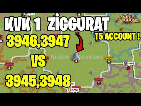 KVK 1 Fights Kingsland , 3946,3947 VS 3948,3945  ,  Who Will Win  ? - Rise of Kingdoms