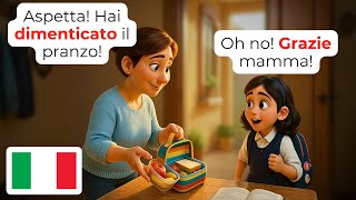 🇮🇹 Beginners Daily School Conversations | A1-A2 Italian | Learn Italian Fast