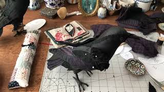 how to sew a crow -  week 4