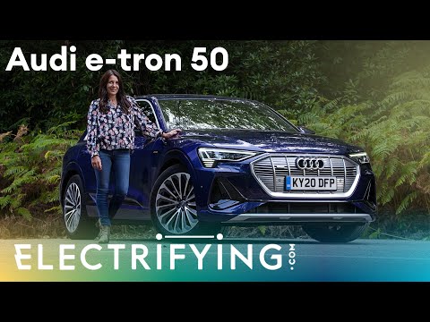 What's the point of the Audi e-tron 50 SUV?  In-depth 2021 review with Ginny Buckley / Electrifying