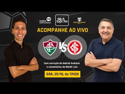 FLUMINENSE 1 x 0 INTERNACIONAL - Brasileirão Série A - 30ª rodada - 25/10/2025 - AO VIVO