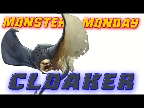 LIVE Monster Monday: Cloaker - D&D, Dungeons & Dragons monsters, DnD aberrations