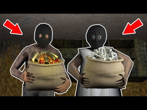 Granny and Grandpa become robbers for 24 hours - funny horror animation parody (p.246)
