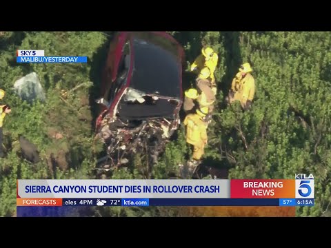 Sierra Canyon School student identified as driver killed in Malibu crash