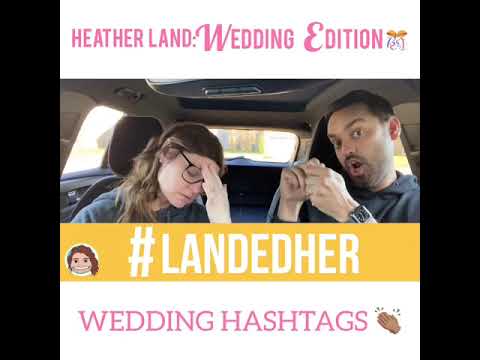 Wedding Hashtags