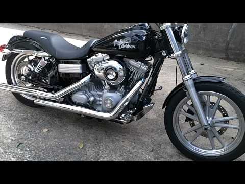 Before & After Burly Slammer Kit on 09' FXD