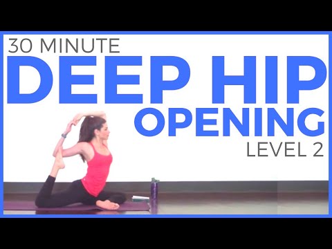 30 Minute Deep Hip Opening Yoga Practice (Level 2)