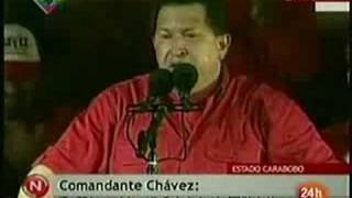 preview picture of video 'Hugo Chávez amenaza con intervención militar en Bolivia.'